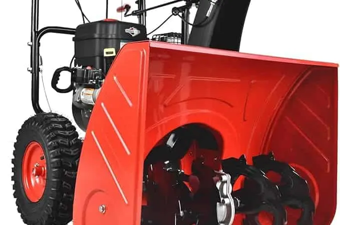 PowerSmart 26-Inch Gas Snow Blower Review: Powerful 212cc Engine with 40ft Throwing Distance and Self-Propelled System for Effortless Snow Clearing
