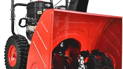 PowerSmart 26-Inch Gas Snow Blower Review: Powerful 212cc Engine with 40ft Throwing Distance and Self-Propelled System for Effortless Snow Clearing