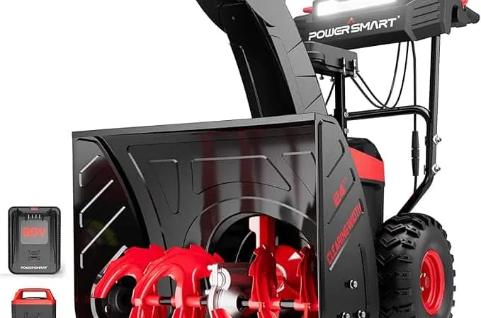 PowerSmart 80V 24-inch Snow Blower