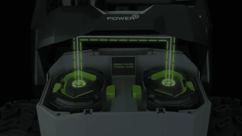 electric snow blower battery life