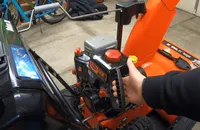snow blower storage